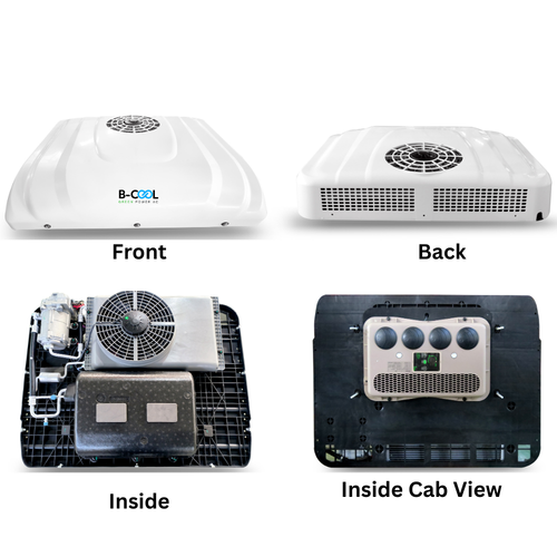 B-COOL 9RM | 12V & 24V DC Powered Roof Mount Air Conditioner