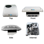 B-COOL RF digital control panel showing temperature display power view defrost increase decrease buttons