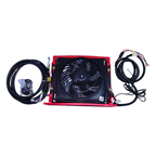 B-COOL WMB QC 12V 24V DC split air conditioner red high pressure green low pressure quick connect pipes