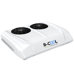 B-COOL 12RM Dual Fan 12V 24V DC rooftop no-idle air conditioner — most features, dual fan, aftermarket AC for trucks and heavy equipment