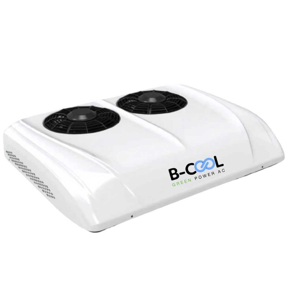 B-COOL 12RM Dual Fan | 12V & 24V DC Powered Roof Mount Air Conditioner