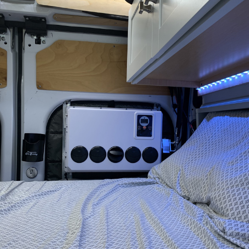 B-COOL FLEX ST - INTERNAL UNIT INSTALLED INSIDE CAMPER VAN- 12V 24V SPLIT UNIT AIR CONDITIONER