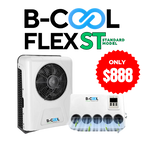 B-COOL FLEX ST 12V 24V DC split air conditioner for RVs trucks and off-grid vehicles