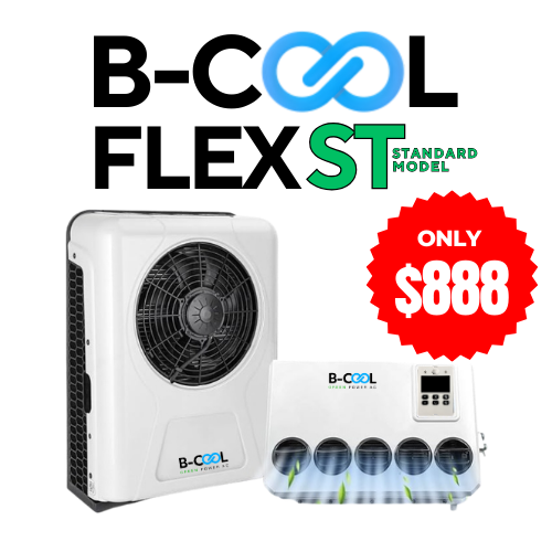 B-COOL FLEX ST – 12V / 24V DC Split Air Conditioner for RVs, Trucks & Off-Grid Vehicles