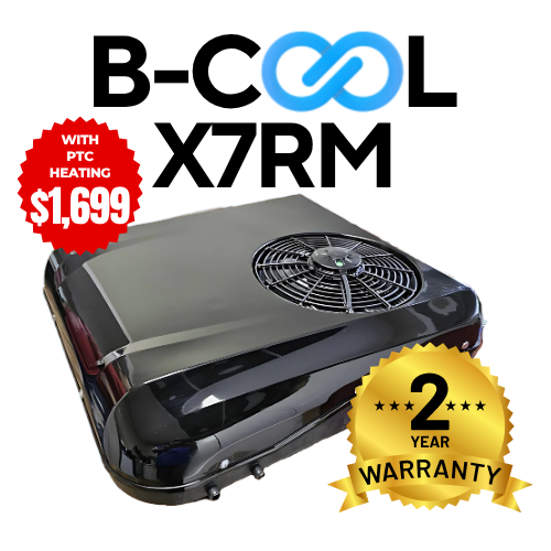 B-COOL X7R - 12V 24V AIR CONDITIONER WITH HEATING _ WITH HEAT