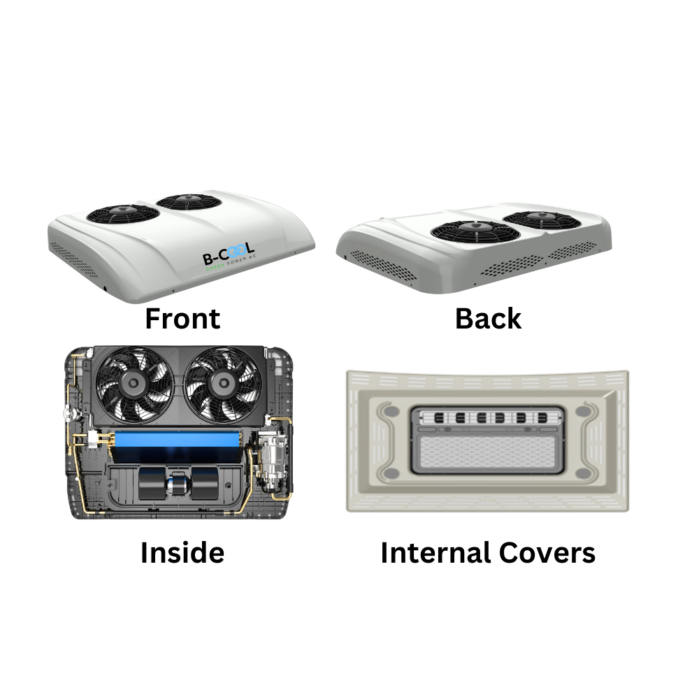 B-COOL YTRM | Industrial 12V & 24V DC Air Conditioner for Yard Trucks