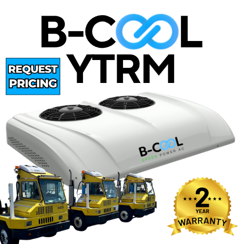 B-COOL YTRM | 12V & 24V DC Rooftop No-Idle Air Conditioner, Purpose-Built for Yard Trucks