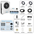 B-COOL FLEX ST split air conditioner complete kit backpack condenser evaporator hoses remote