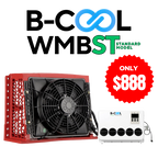 B-COOL WMB ST 12V 24V wall mount DC split air conditioner for heavy equipment and trucks