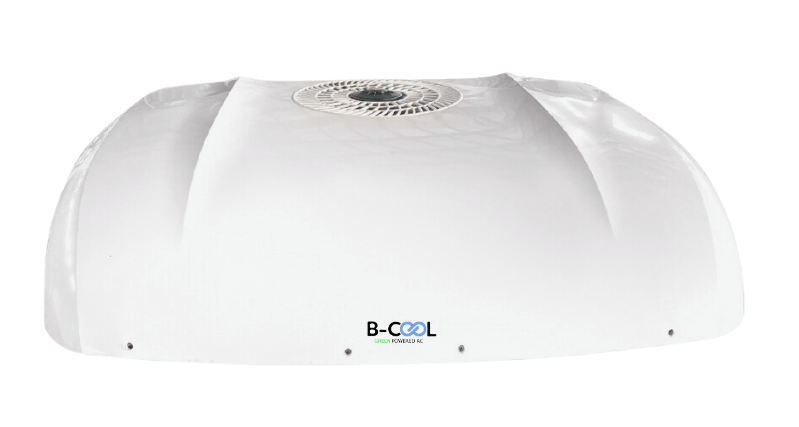 The B-COOL12000RM, our more powerful roof mounted air conditioner, is a fully self-contained 12V or 24V unit. The unit is perfectly suited for camper vans, RV, agricultural equipment & industrial equipment.