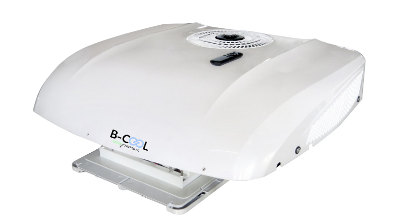 The B-COOL12000RV is the perfect air conditioning solution for recreational vehicles, campervans and those looking to replace their 14 x 14 inch ceiling fans.