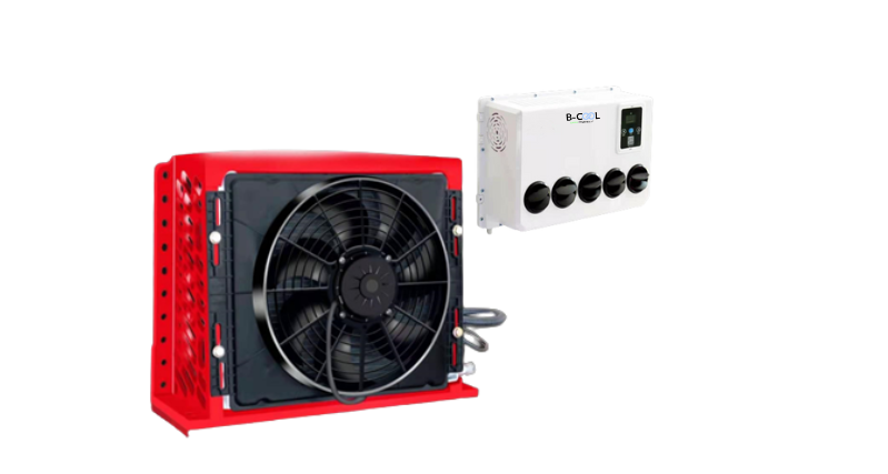 The B-COOL12000WMB, our wall Mounted Air Conditioner, is a Split Unit and has a reinforced design specifically for industrial machinery.