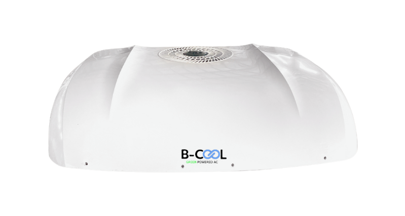 The B-COOL9000RM, our most popular midsized Roof Mounted air conditioner, is a fully self-contained roof mount unit. It can be perfectly suited for camper vans, RV, agricultural equipment and industrial equipment.